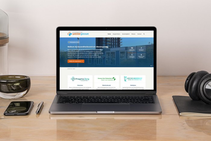 Gezondheidscentrum Westergouwe heeft een nieuwe website